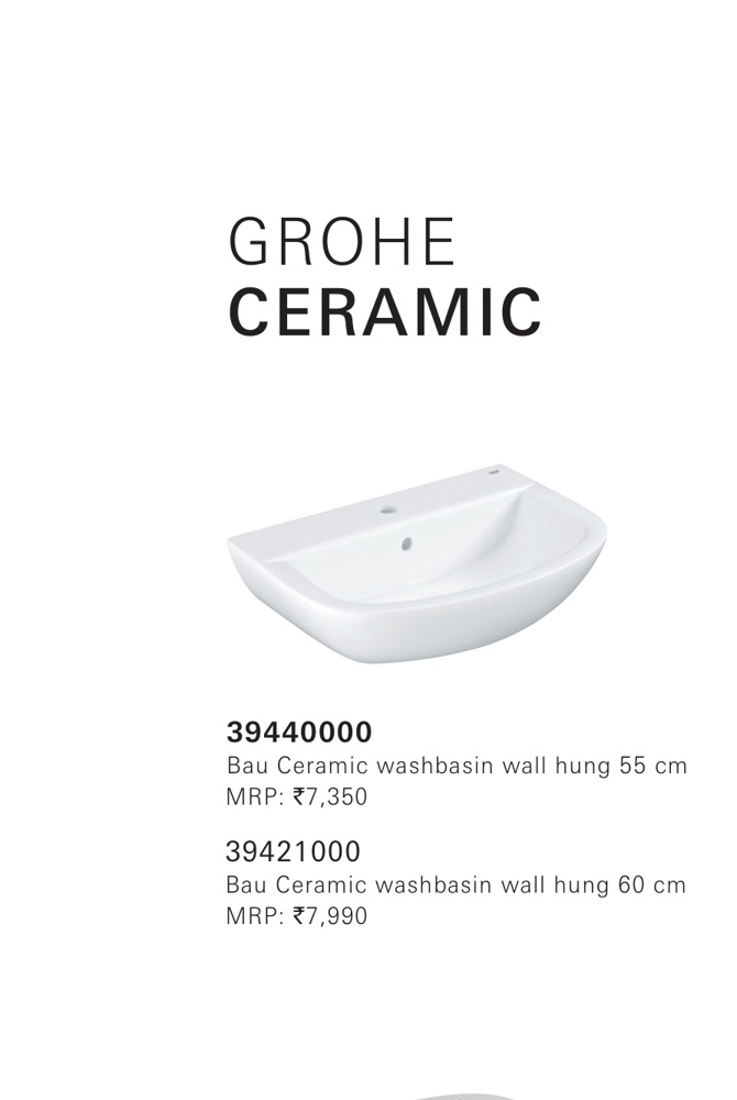 EuroSmart Washbasin Under-Counter